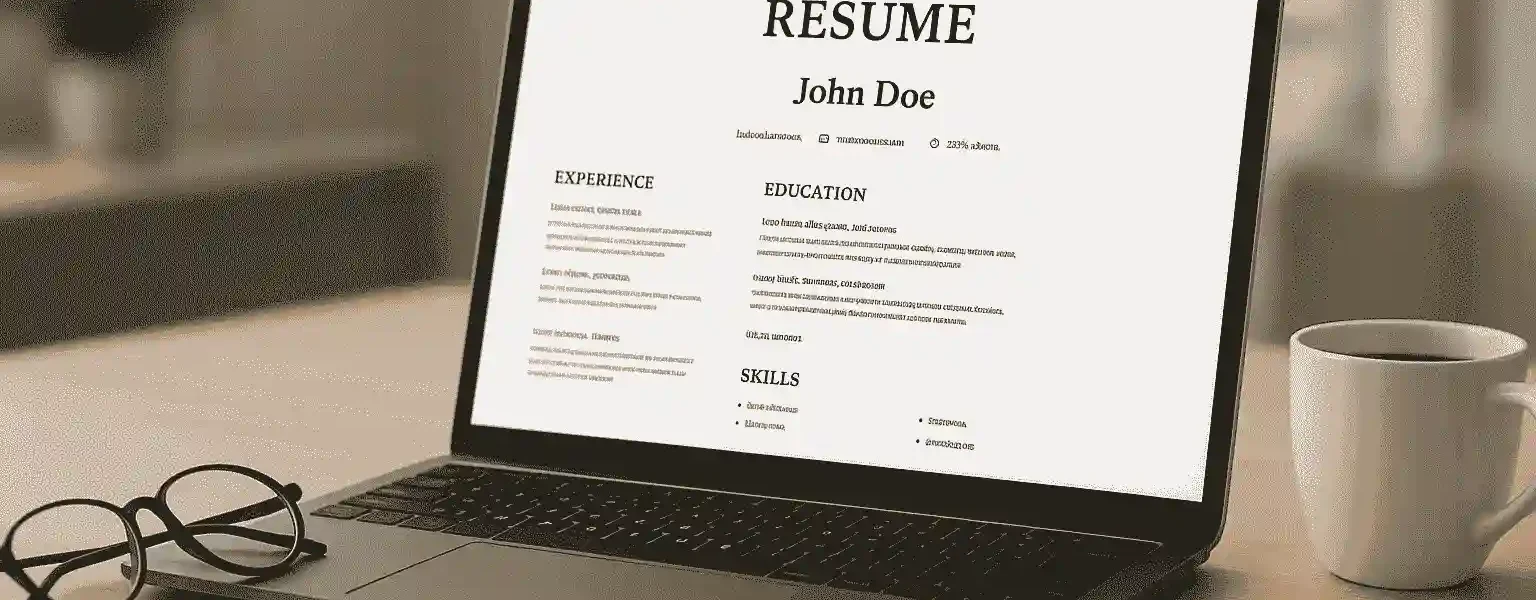 best font for CV Writing